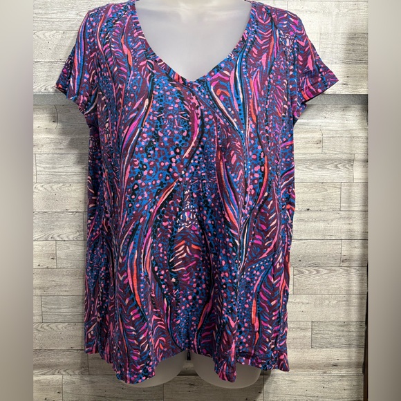 Lilly Pulitzer Tops - Lilly pulitzer Vibrant Multicolor Women's Top